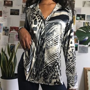 Y2K Chico’s button up blouse